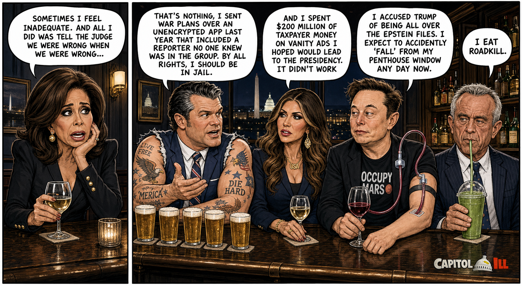 Ep 0021 – Pirro drowns her sorrows