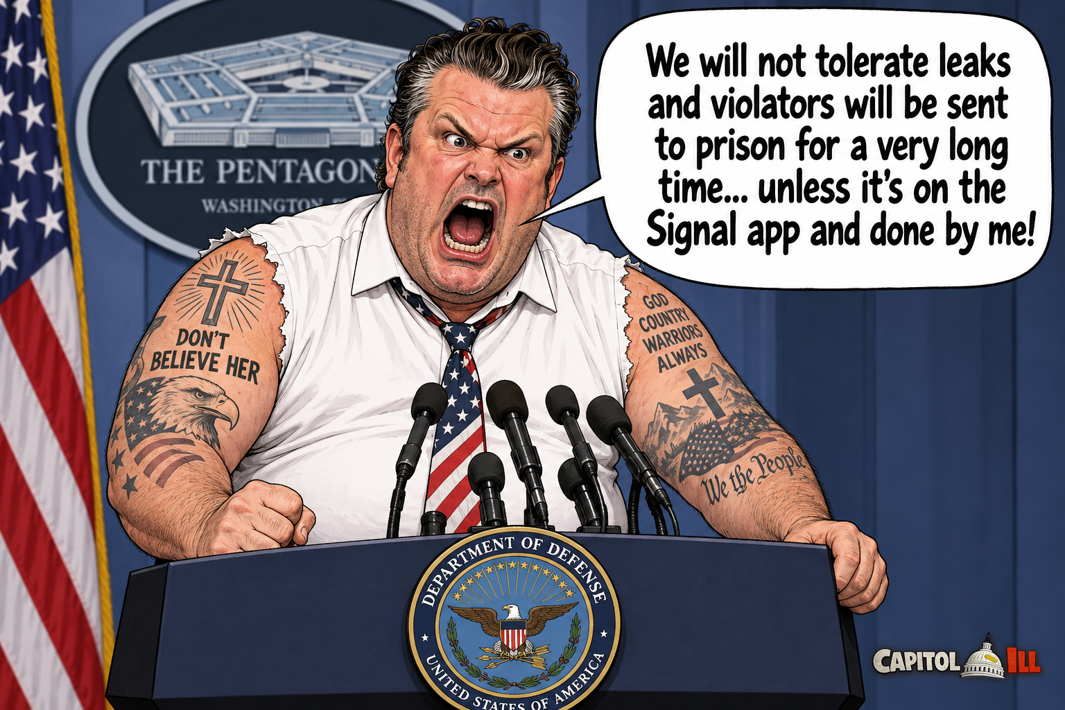 Ep 0043 – hegseth doesn’t tolerate leakers